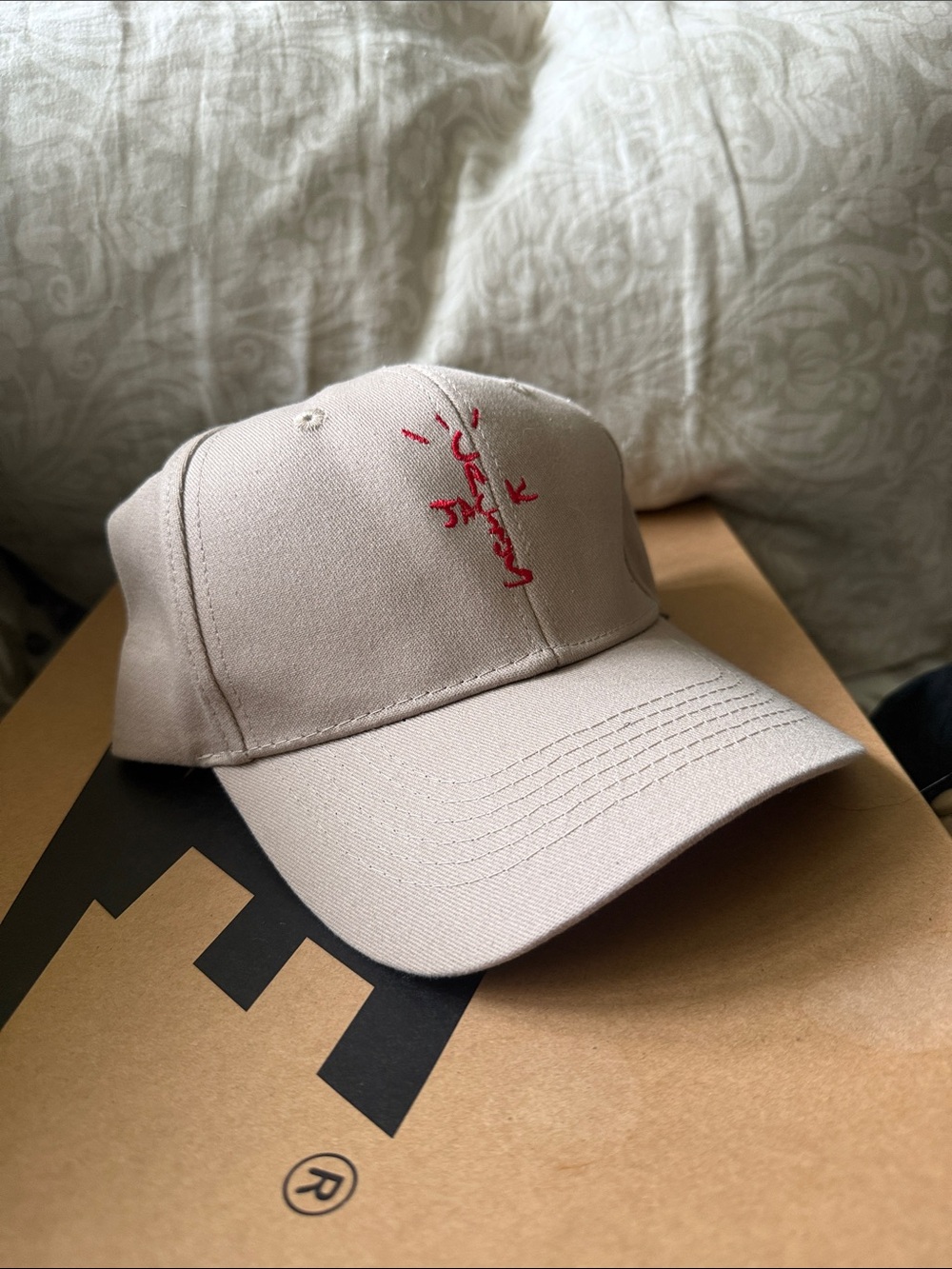 Cactus jack tan Baseball Cap - Men Accessories